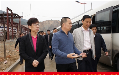 福建省平潭綜合實驗區黨工委書記張兆民蒞臨天守集團關心指導